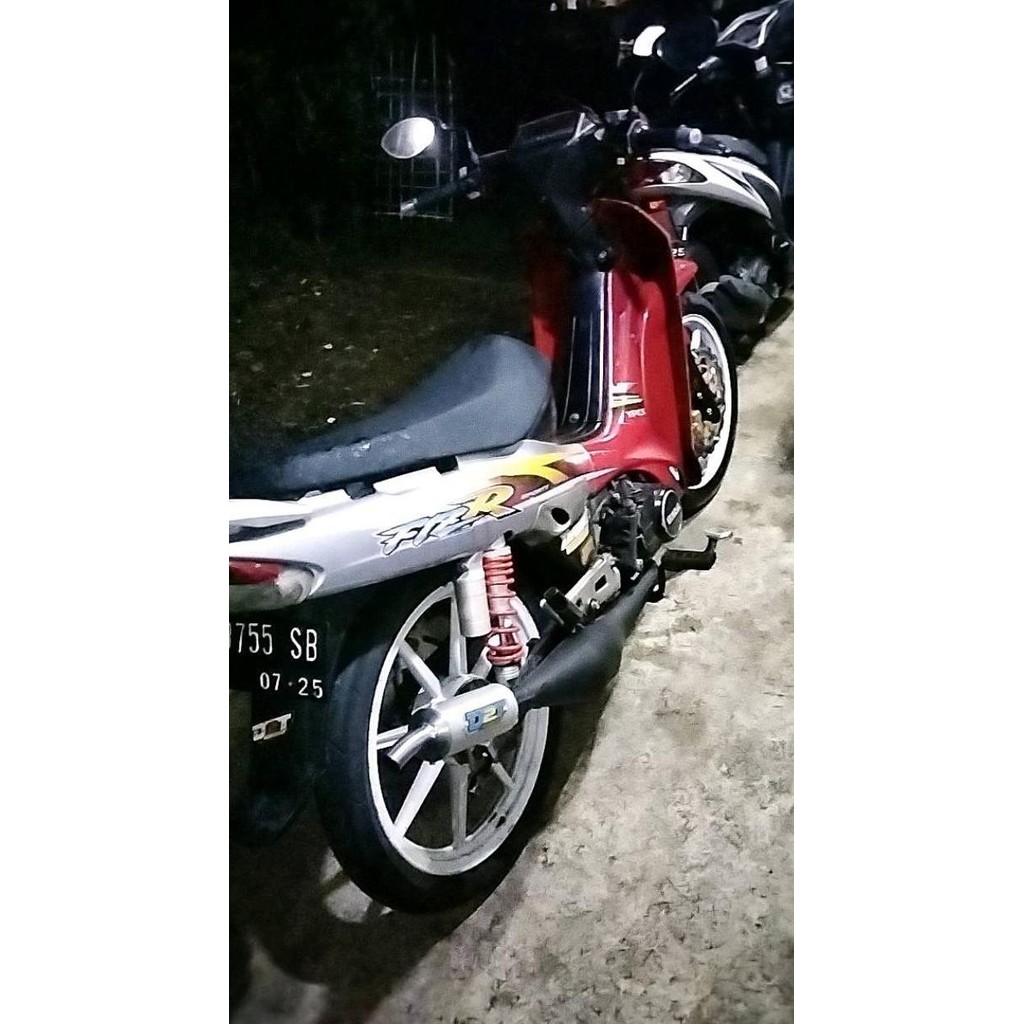 knalpot D2T fizr dot samping (Black Edition) jogja