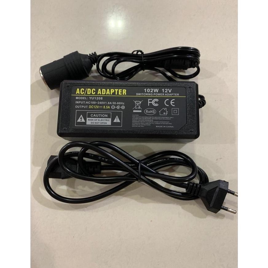 Premium  Adaptor Konverter Ac Dc Peralatan Mobil Ke Listrik Rumah Peralatan Mobil Ke Listrik Dc 12V