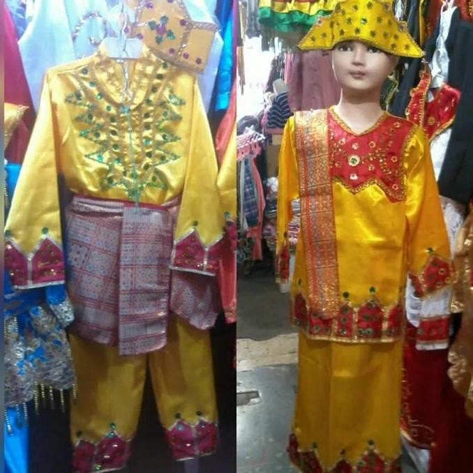Baju adat anak gorontalo // Pakaian adat anak gorontalo TK & SD