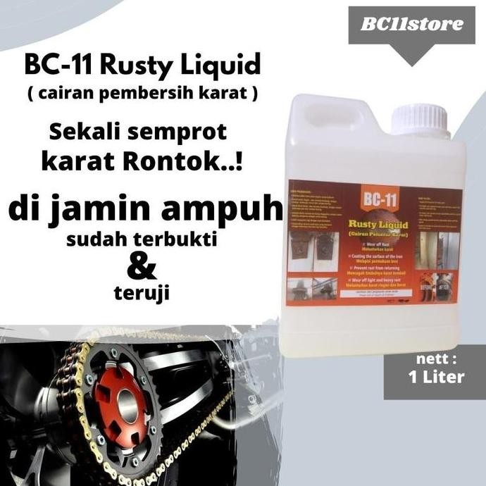 Pembersih Karat Penghilang Karat Besi Stanless Velg Mobil Rantai Motor