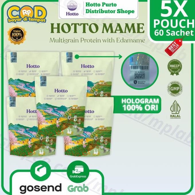 

Diskon Paket Hemat! New Hotto Official Indonesia Mame Protein Multigrain =Edamame(Most Recommended)) Best Seller