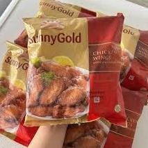 

Original Sunny Gold Chicken Wings 500Gr Sayap Ayam Bumbu Frozen Siap Goreng