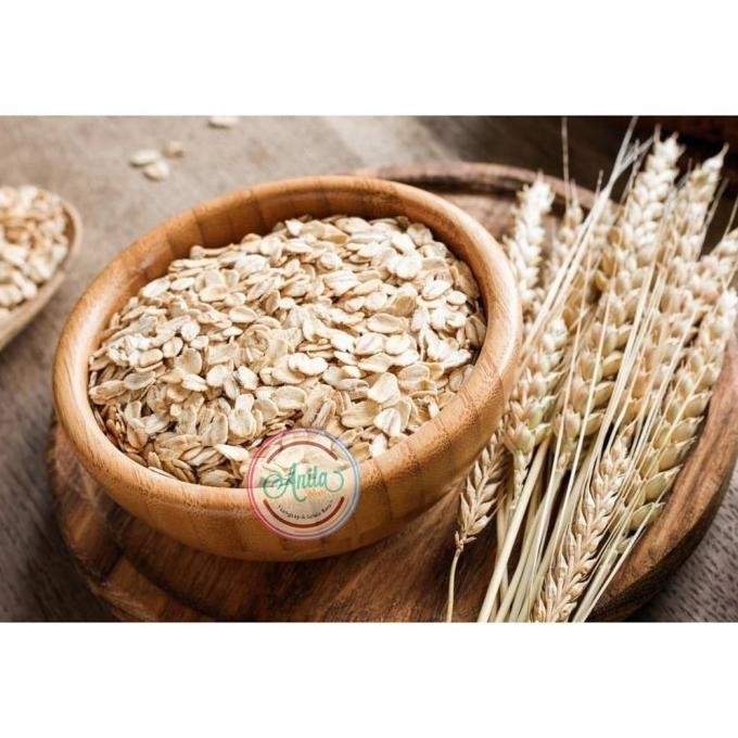 

Rolled Oat / Natural Rolled Oat/ Rolled Oats/Gandum Kasar [500 Gr] Terbaru