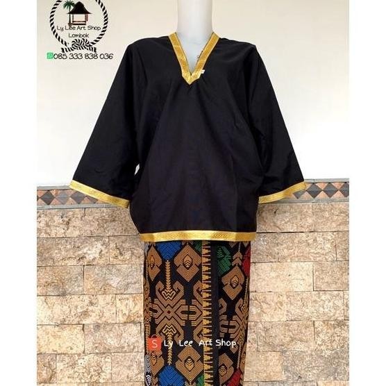 Lambung Baju Adat Sasak Lombok Lengan Panjang