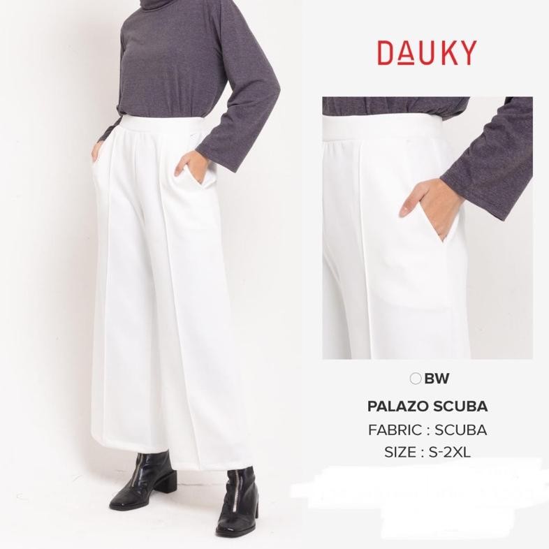 Palazo scuba dauky celana dauky AST
