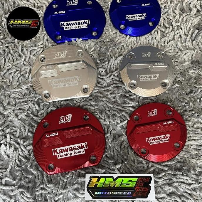 Cover tutup blok kopling blok magnet Ninja R Ninja Ss Ninja Rr cnc