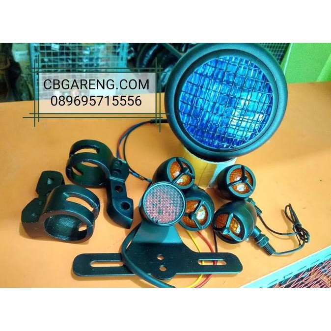 Promo Paket Lampu Motor Custom / Paket Lampu Japstyle dll