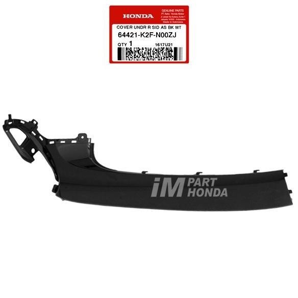 64421-K2F-N00Zj Cover Dek Lantai Kanan Scoopy Esp K2F Hitam Abu Abu