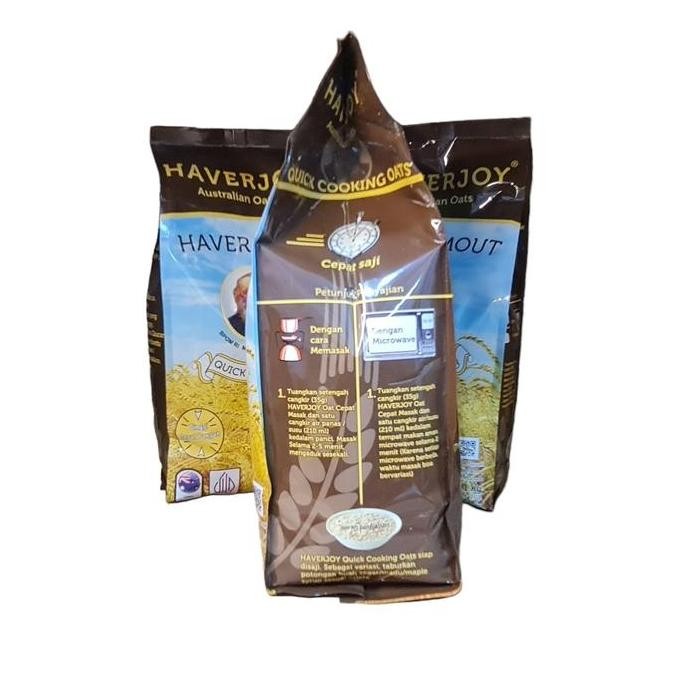 

Mg Haverjoy Quick Cooking Oat Sarapan 1Kg (Pack) Best Seller