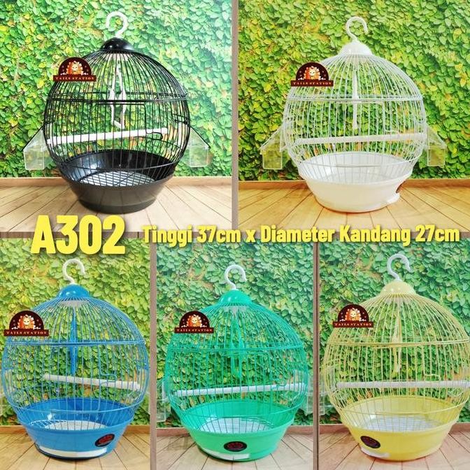 Sangkar Kandang Burung Bulat Dayang Lovebird A302 Bird Cage