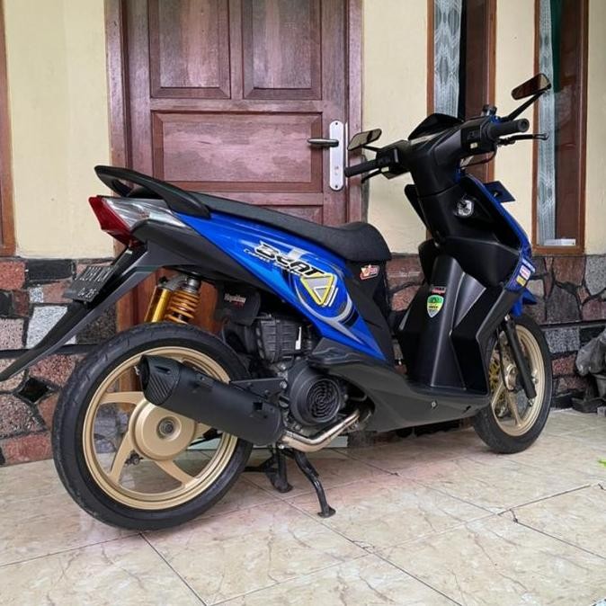Knalpot AHM Orinal Model Tsuki Standar Racing Beat Scoopy Spacy fi