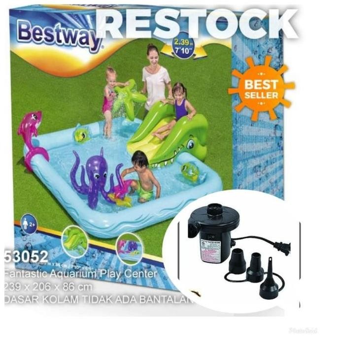 Kolam Renang Anak Bestway Fantastic Aquarium Play Pool #Bestway 53052