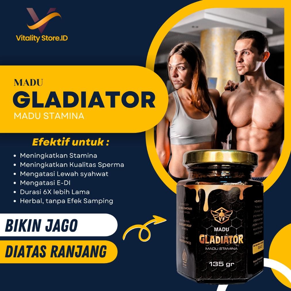 Ampuh  Madu Kuat Pria Tahan Lama Gandiwa Power Honey Herbal Original Madu Rahasia Pria Kuat Perkasa 