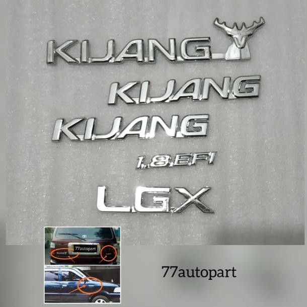 ASLI EMBLEM KIJANG KAPSUL SET LOGO MOBIL TOYOTA KLASIK ORI