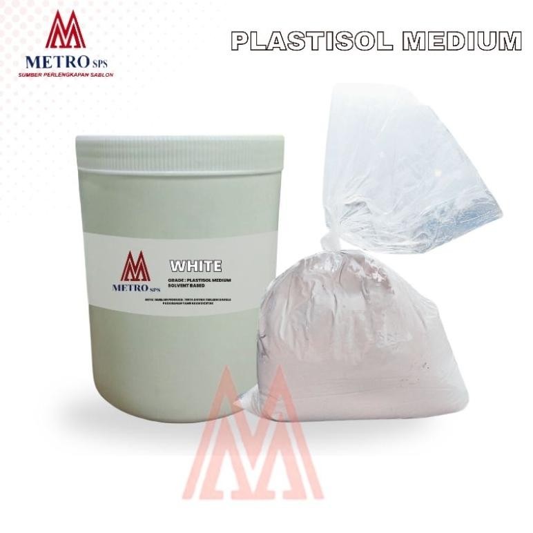 

Plastisol White Medium Lokal SV9