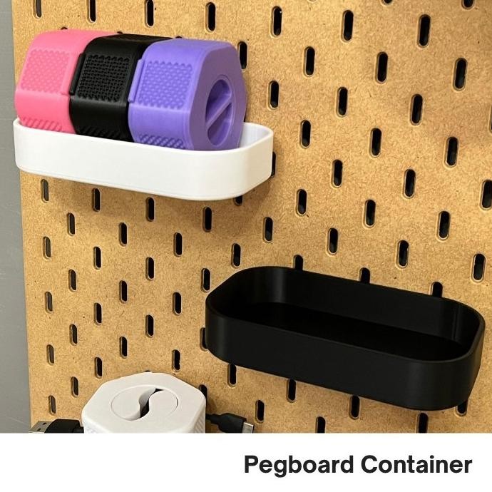 Produk Baru Rak Pegboard Shelf Container Aksesoris 3D Printing Gantungan Dinding Organizer Bengkel