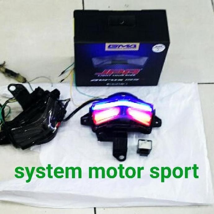 lampu rem aerox155 | stoplamp yamaha aerox155 | lampu stop aerox155