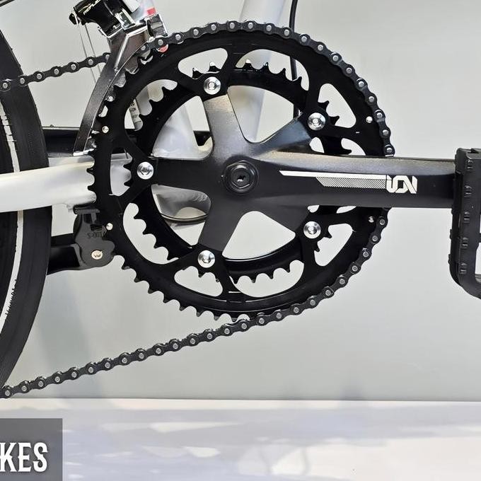 Sepeda Lipat Element Ecosmo Z8 Alloy 2X8 Speed