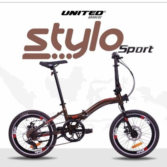 Sepeda Lipat 20 Inch United Stylo 5 Speed