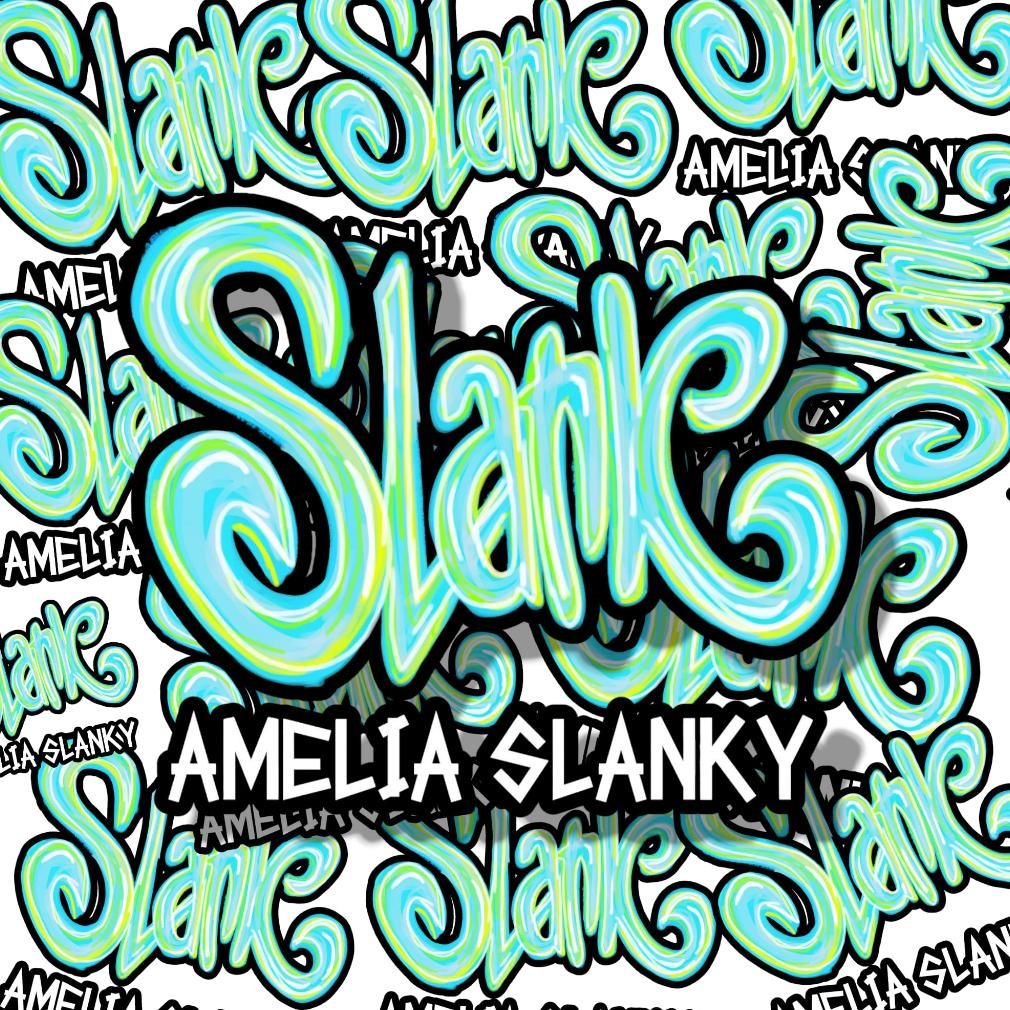 

STIKER VYNIL SLANK - STICKER CUTTING POLA BENTUK SLANK - AMELIA SLANKY SV9