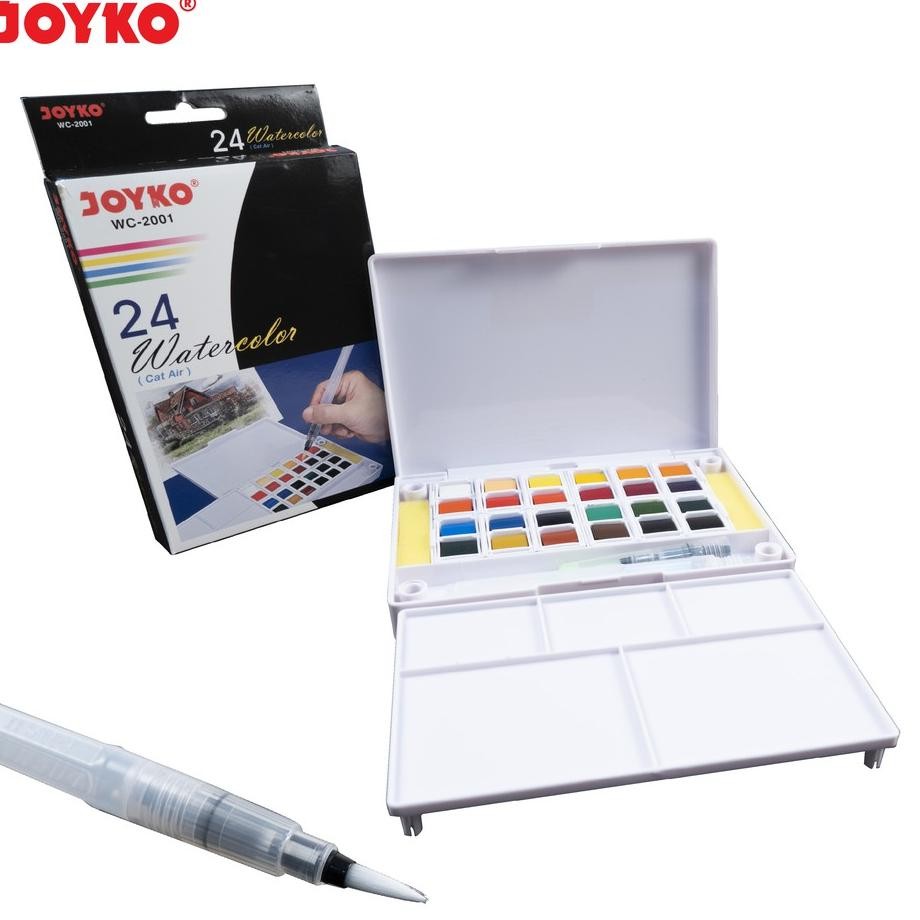 

Watercolor Cat Air Joyko Wc2001 24 Colors Warna