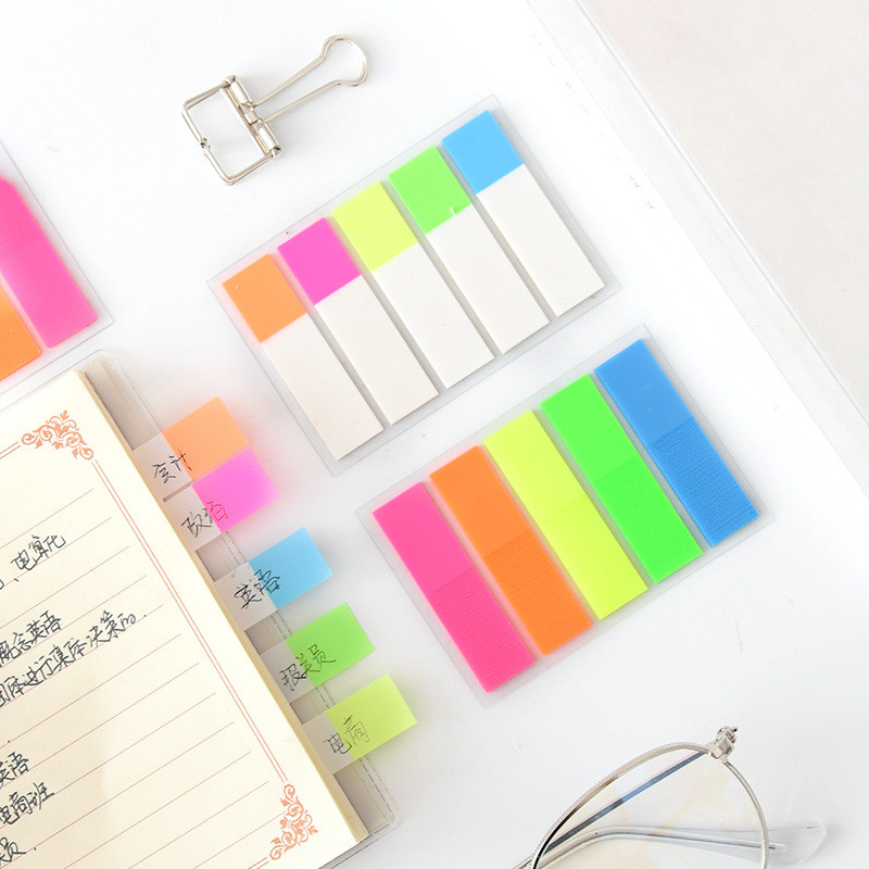 

PAOPAO Sticky Note Berwarna Sign Here Penanda File Premium