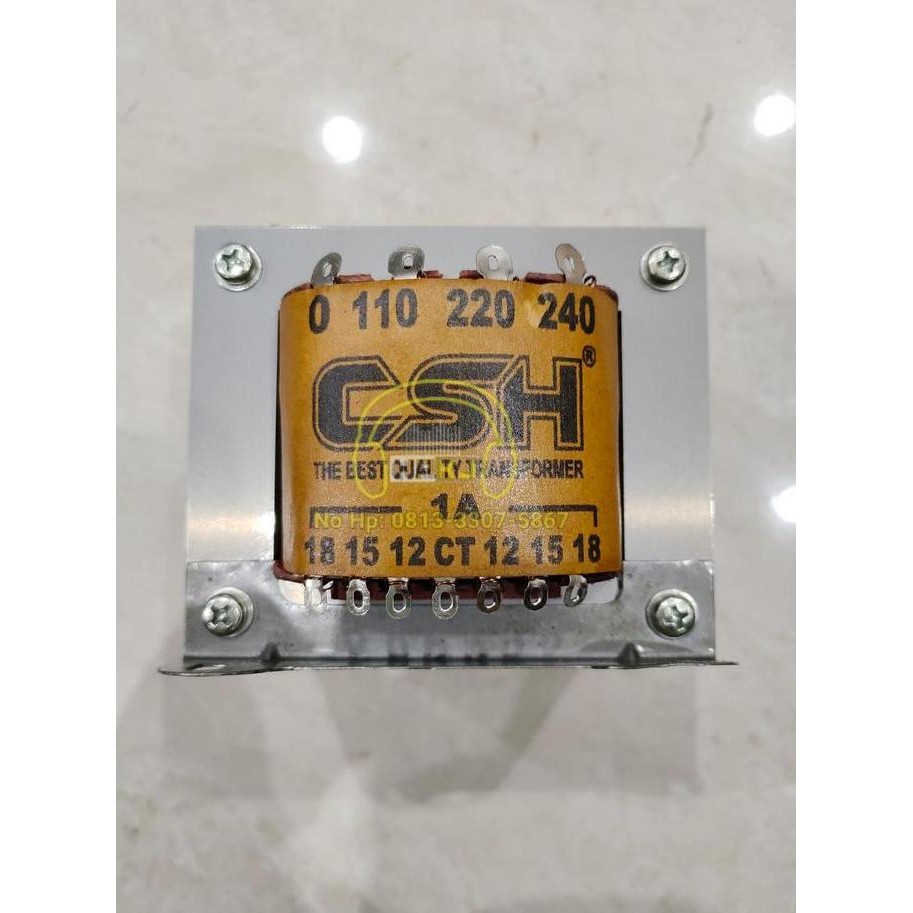 Trafo Transformer Csh 15A Ct 65 Kecil 15 Ampere 15Ah 65V 65 Volt Ct Promo