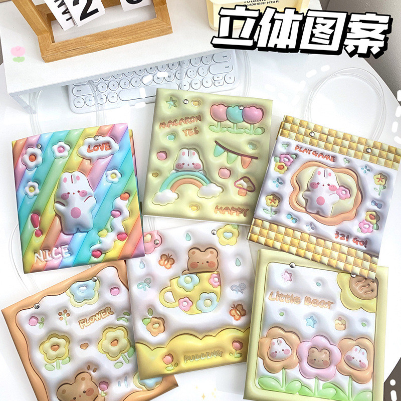 

PAOPAO Tas PVC Kado Flower Macaron Yes Game Cute 3D Goodie Bag Premium