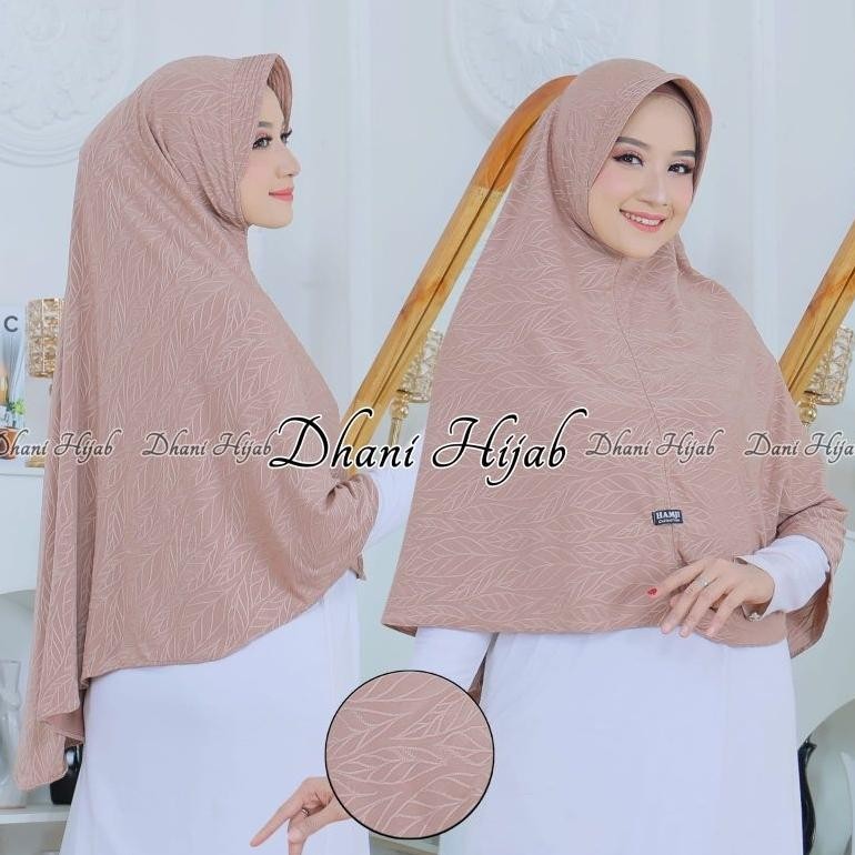 Jilbab Bergo Pet Motif Jaguar Mewah Premium/Hijab Instan Harian Matt Jersey Jaguar/MOTIF BAHAN RANDO