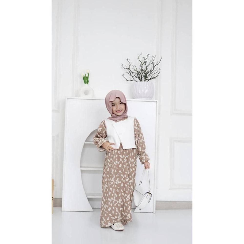Almahyra Kids - ( Defect Sale ) Gamis Ghania AST