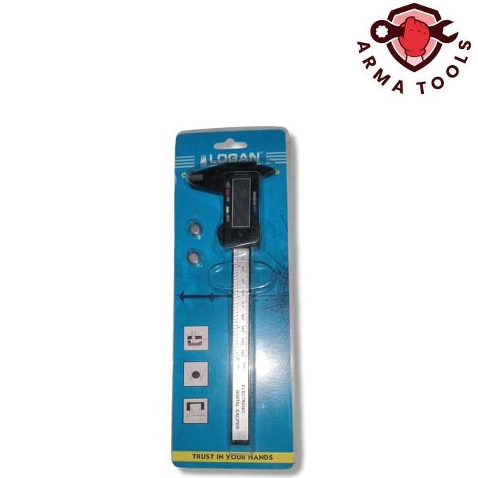 SALE Sketmat Digital 6 Inch Logan / Jangka Sorong Digital / sketmat / Sigmat / Alat ukur