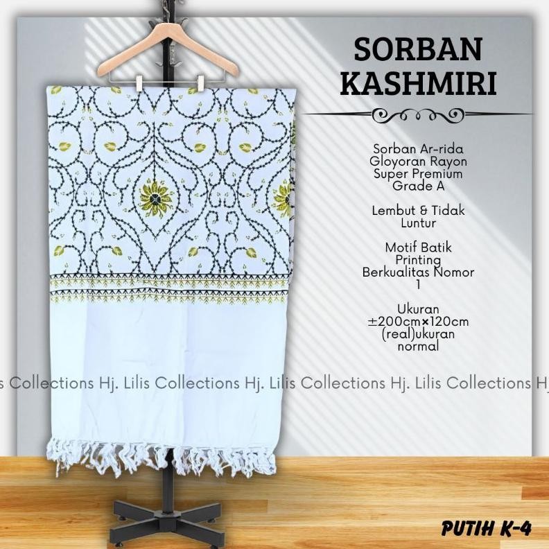 SORBAN ARAB PREMIUM SORBAN MURAH SORBAN BATIK SORBAN IMAMAH PERMANEN SORBAN KASHMIR ORIGINAL SORBAN 