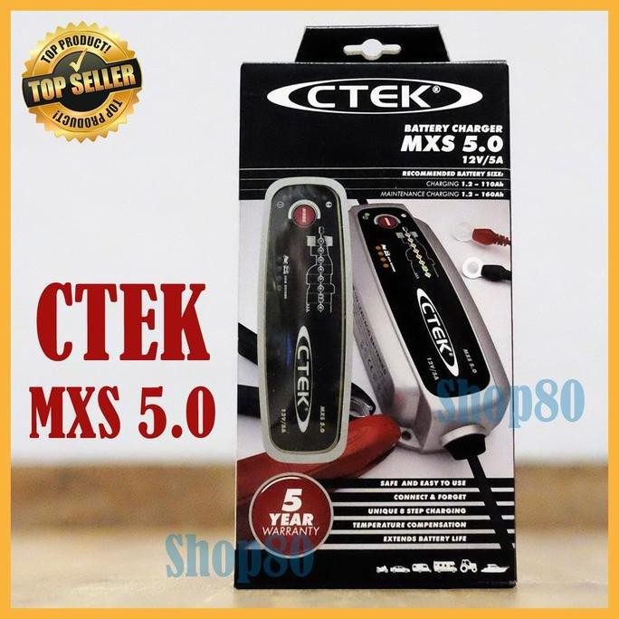 Berkualitas CTEK MXS 5 / 5.0 Smart Charger MXS5 MURAH