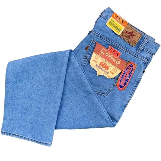 celana jeans pria lea jumbo big size 39-44 daps