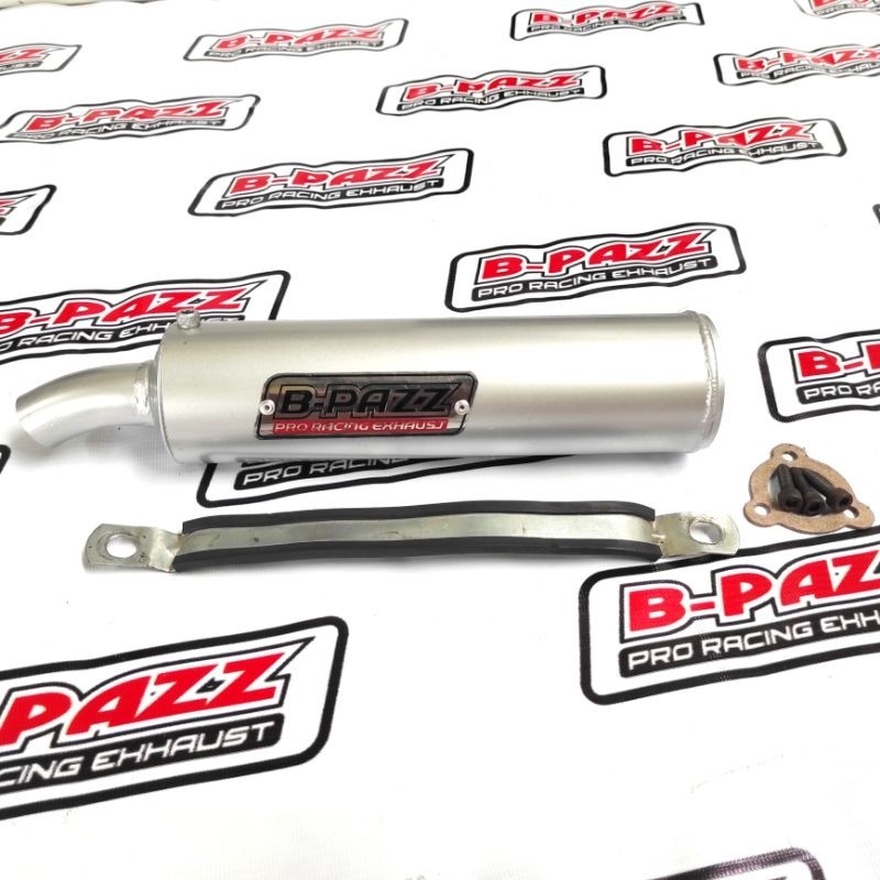 Silencer B-PAZZ RX King / Ninja / Satria / Fizr Kompetisi Bahan Aluminium dan Stainless