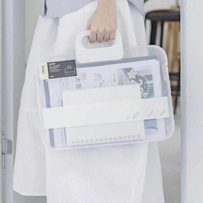 

Tas Koper Plastik Tebal untuk Dokumen / Kertas / Alat Tulis Kantor A4