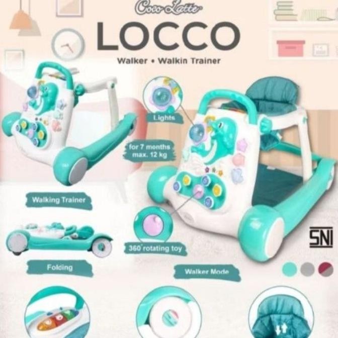 Baby Walker Locco Cocolatte