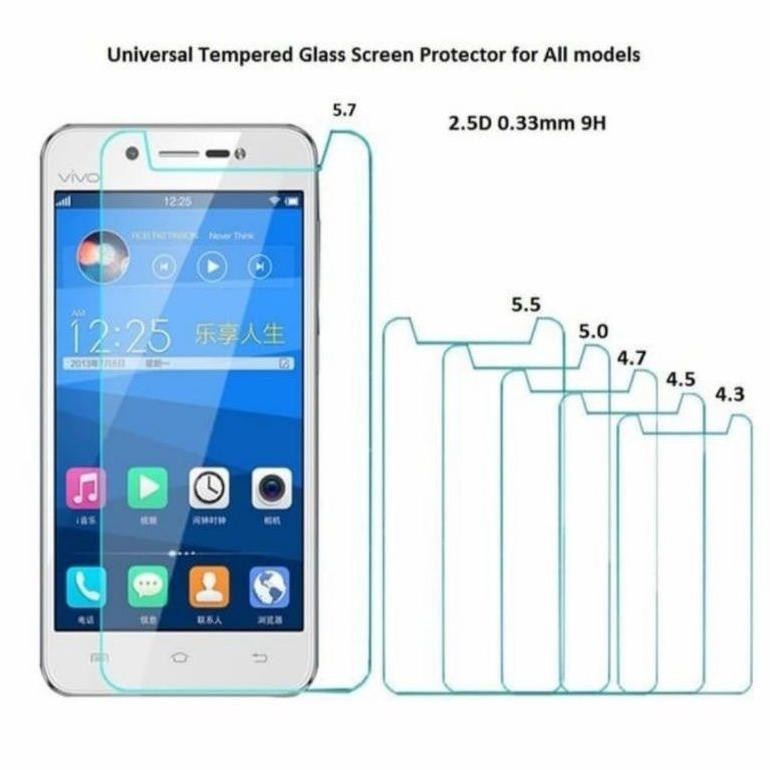 Tempered Glass Tab Advan A8 2022 8" Anti Gores Kaca Bening Clear