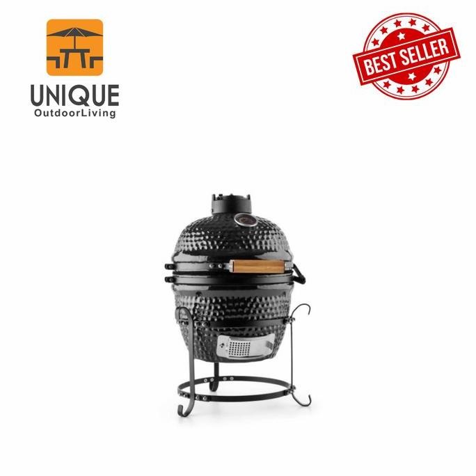 PRT1688 UNIQUE KAMADO 13" CHARCOAL BBQ AND GRILL
