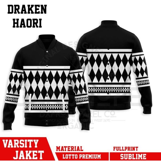 Jaket Varsity Draken Ryuguji Ken Tokyo Revengers Tokyo Manji (Best Quality)