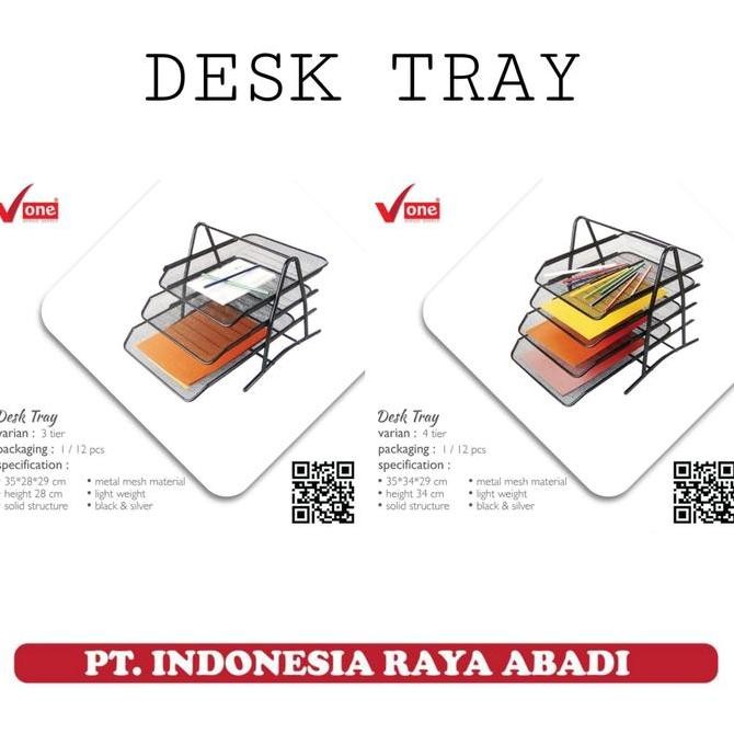 

Desk Tray | Rak Susun | Rak Kertas | Rak Dokumen