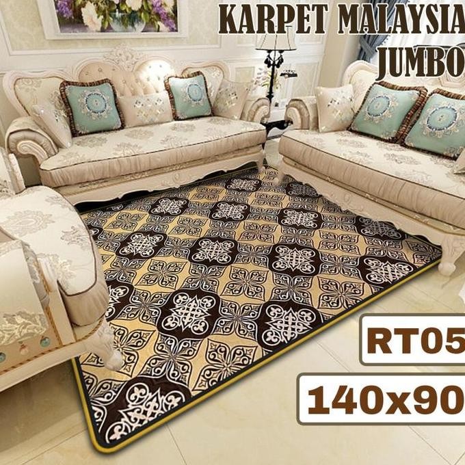 Zakka Karpet Malaysia Ukuran Jumbo 140x190 / Karpet Malaysia HALUS