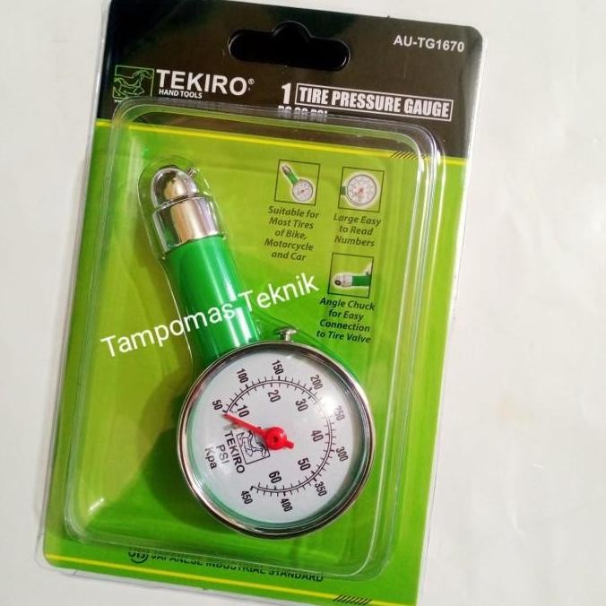 Pengukur Tekanan Ban Tekiro Alat Ukur Ban 0-60psi Psi
