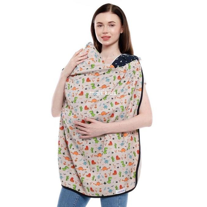 Malilkids Selimut Bayi Blanket Clip & Go 3in1 Series 1