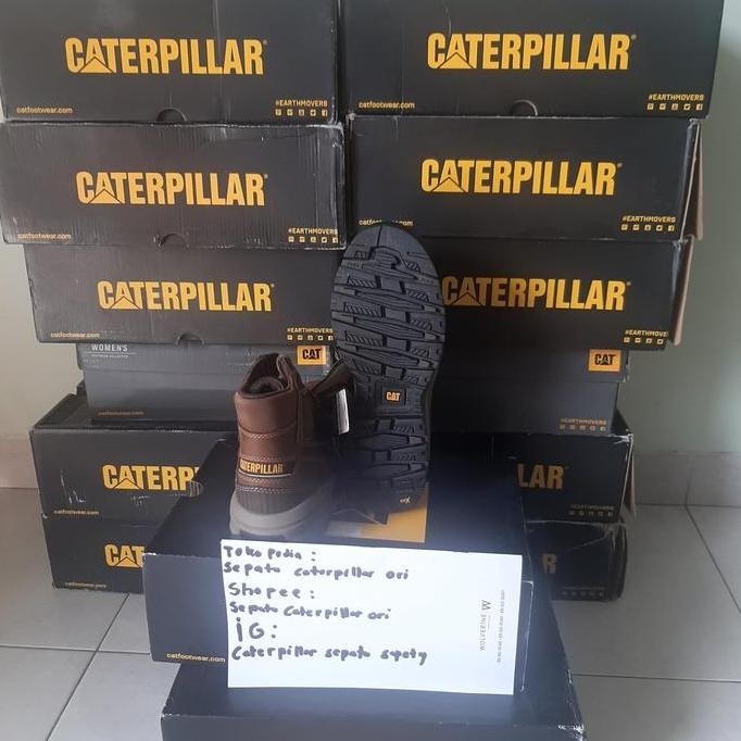 Sepatu Safety Caterpillar Device Ct Wp Kualitas Terbaik Harga Termurah