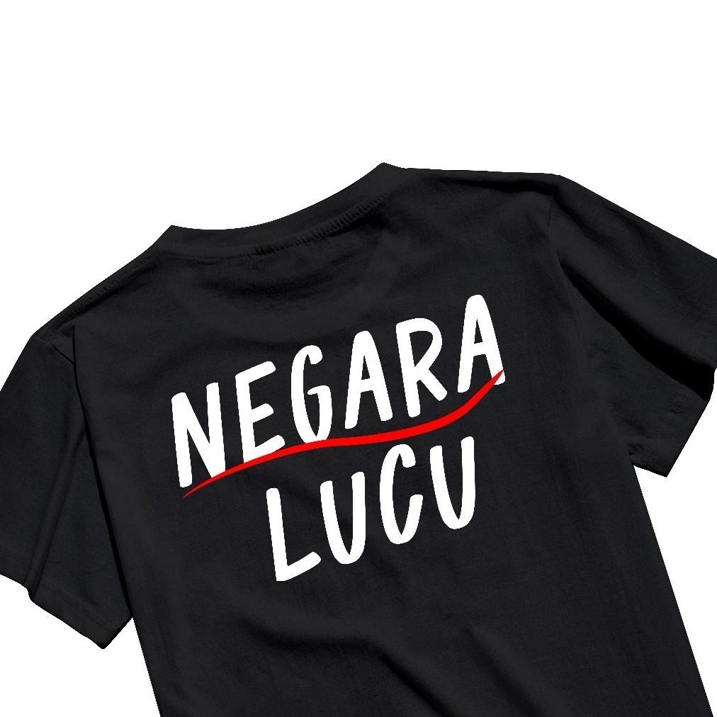 Promo Kaos Kata Negara Lucu Viral Bahan Cotton Combed 24S