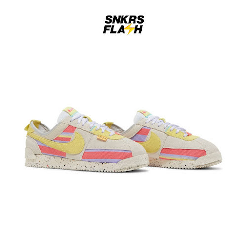NIKE Cortez Union Lemon Frost Sepatu Sneakers Pria - DR1413100