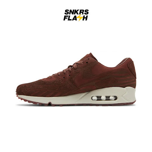 NIKE Max 90 Laser Mahogany Sepatu Sneakers Pria - DH4689200 - Size 44