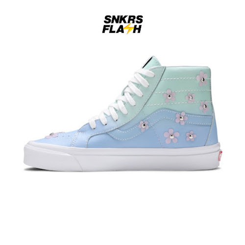VANS Ua Sk8 Hi 38 Dx Spongebob Sandy Liang Sepatu Sneakers Pria - VN0A38GF9ZM - Size 42