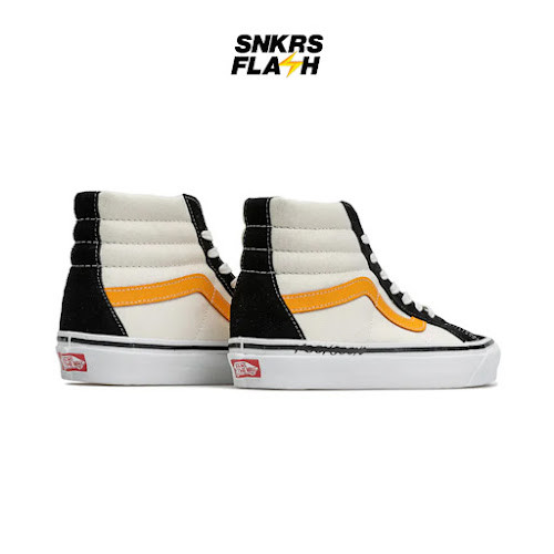 VANS Sk8 Hi 38 Dx Noon Goons Black Yellow Sepatu Sneakers Pria - VN0A5KRI05N - Size 42